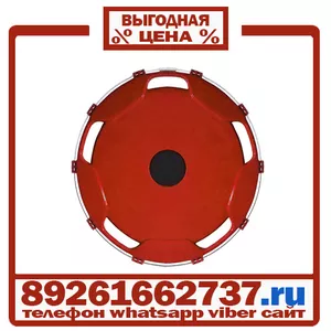 Колпаки колёсные 22.5 передние пластик бордовые в Москве